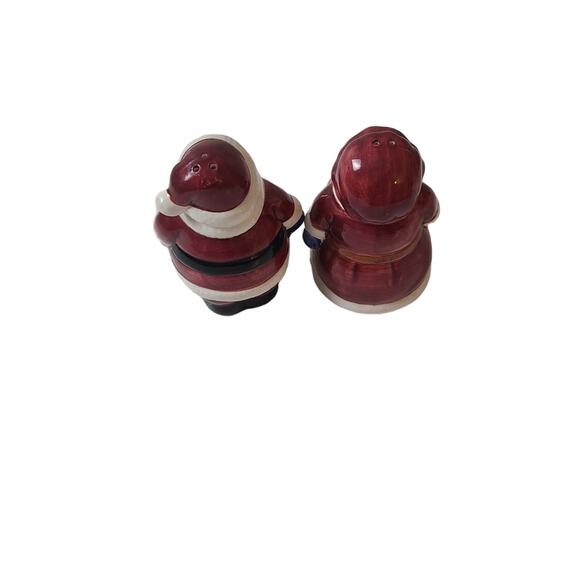 Publix Seasons Greetings 2000 Salt &Pepper Shaker Santa & Mrs Claus Christmas - Picture 2 of 13